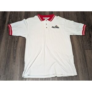 Chase Authentics Daytona International Speedway Polo Shirt Racing L